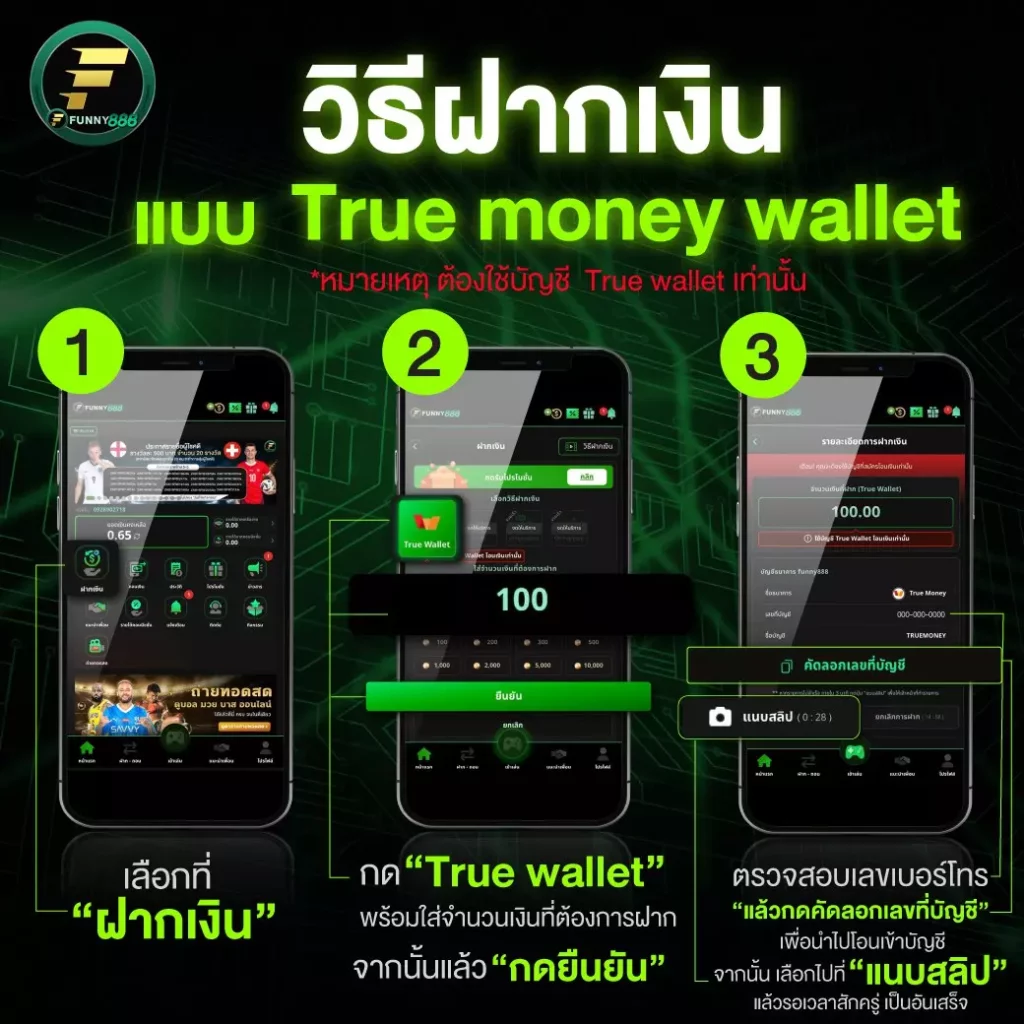 funny888-ฝากถอน-truemoney